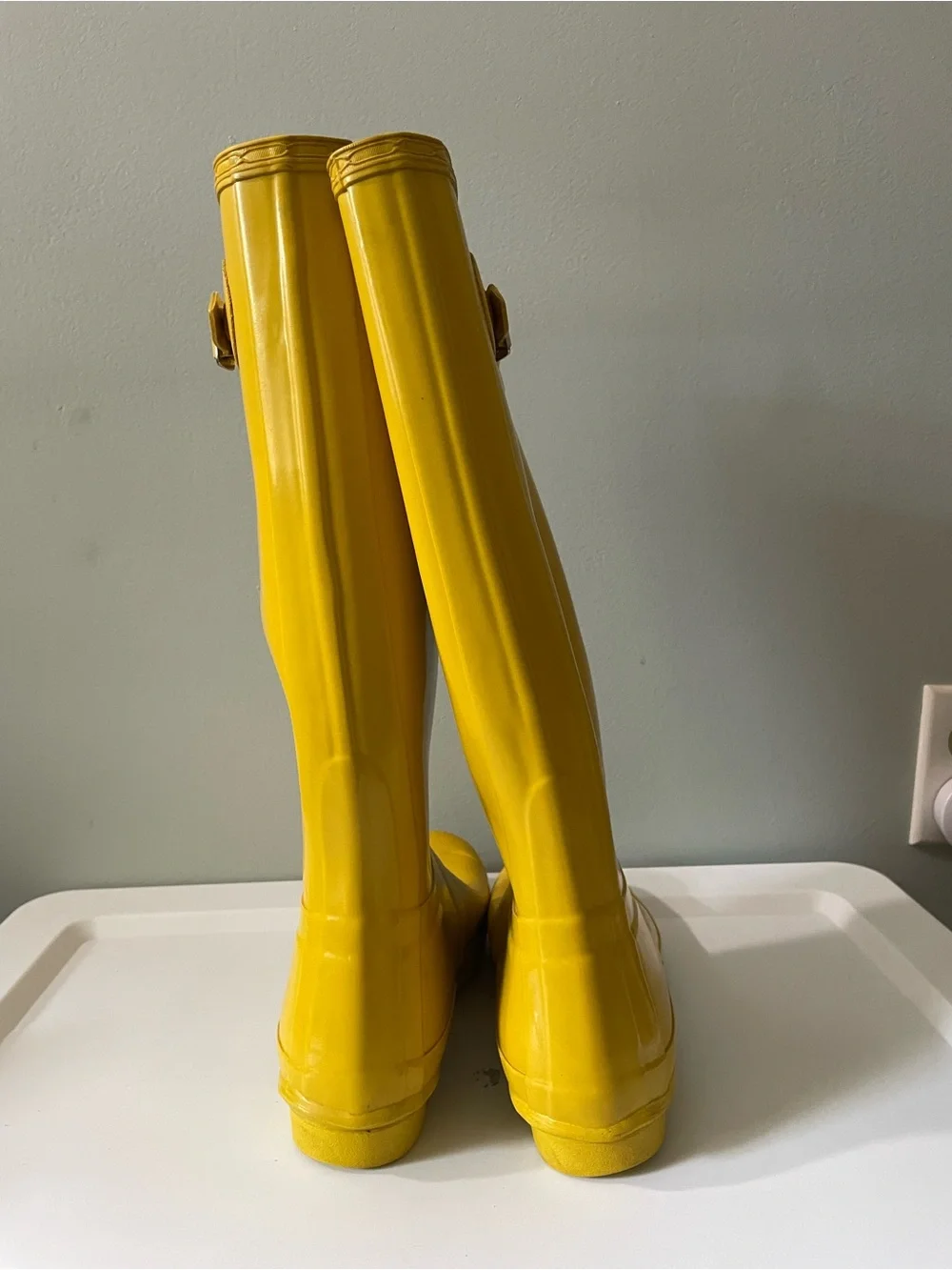Hunter Tall Orginial Gloss Rain Boots - Bright Yellow